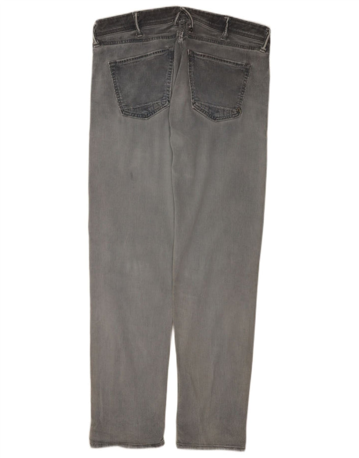 Ciclo Feminino Slim Jeans W33 L30 Cinza Algodão