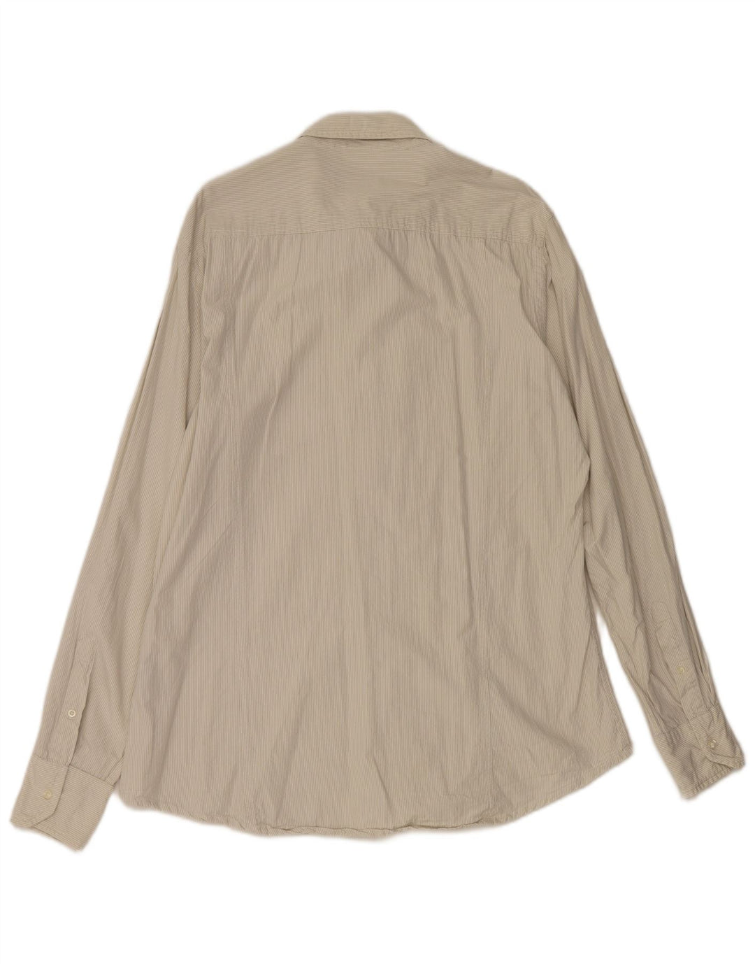 Camisa masculina Kappa 2XL algodão listrado bege