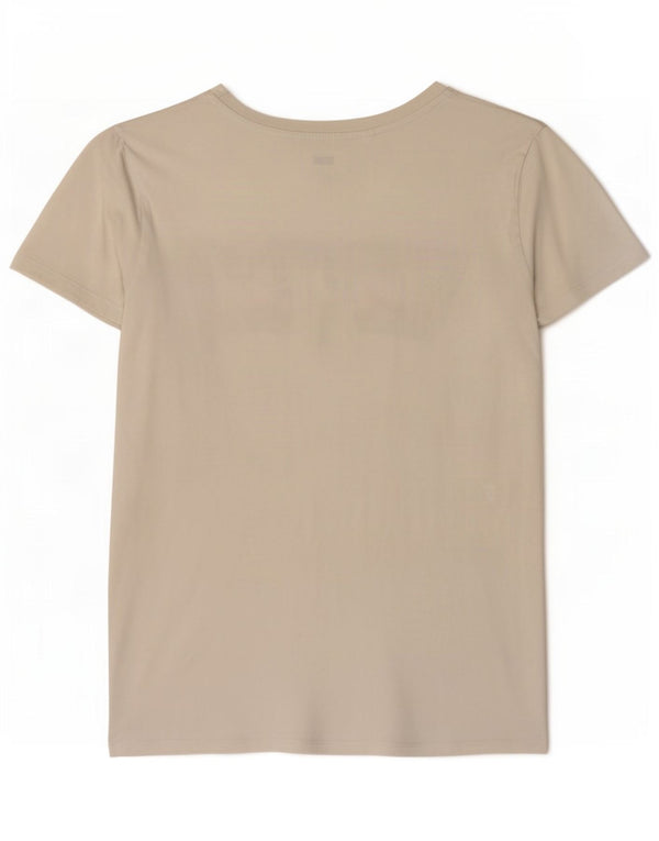 Levi's Womens Graphic T-Shirt Top UK 12 Medium White