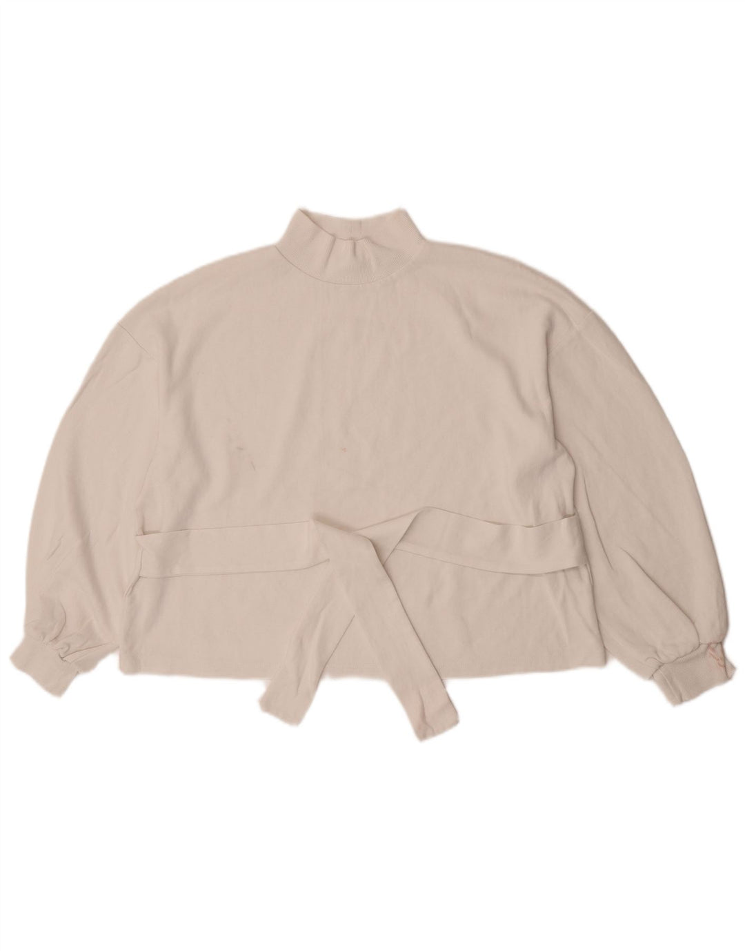 Suéter feminino cropped oversized UK 14 médio