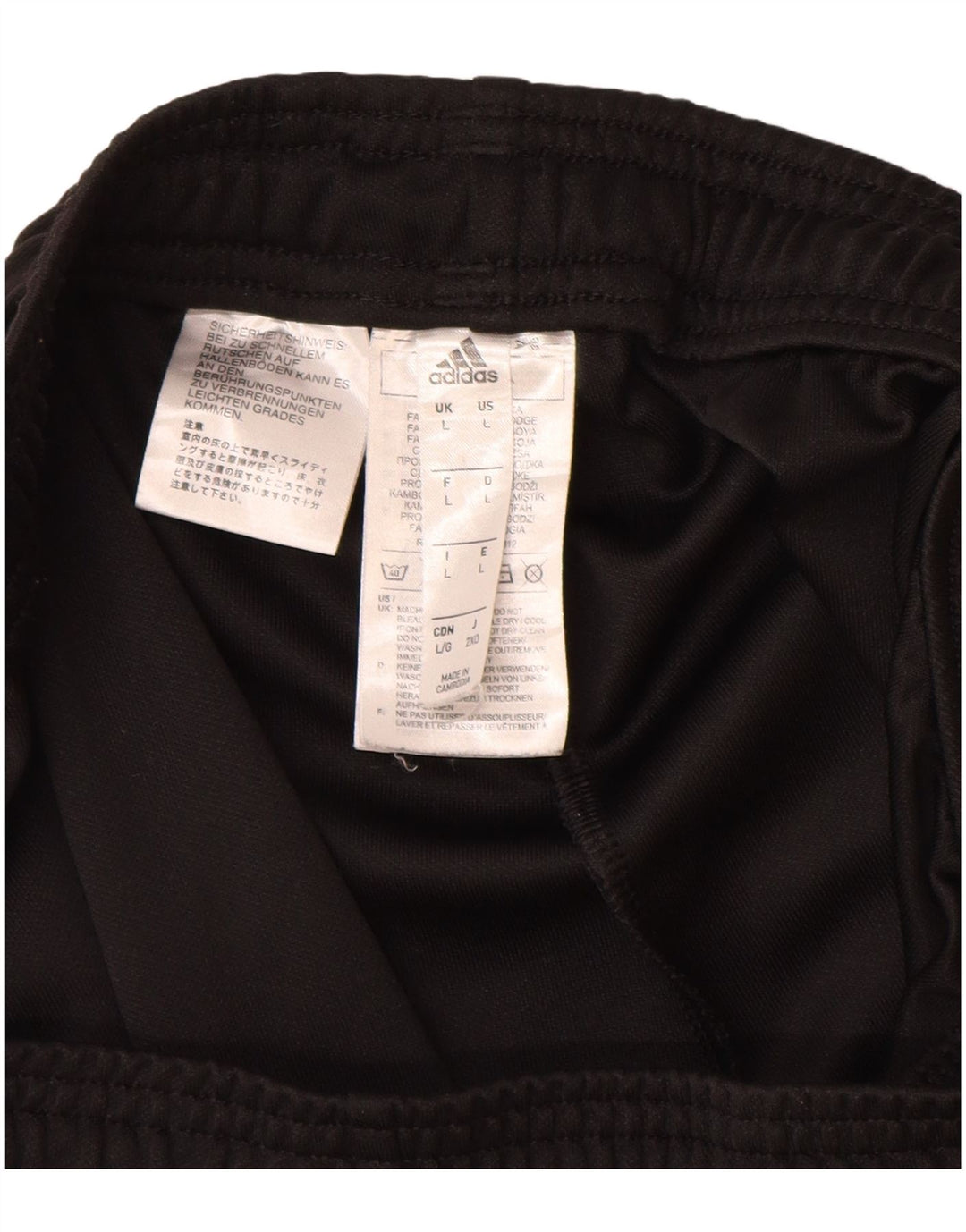 Calça Adidas Aeroready Masculina Grande Poliéster Preto