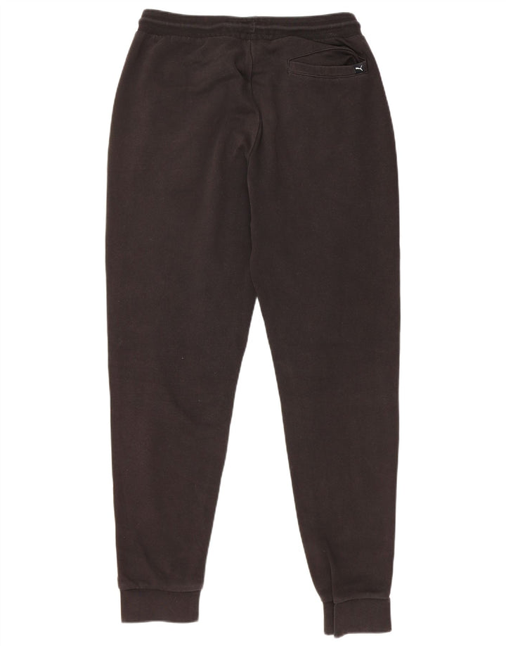 Calça de treino masculina PUMA joggers pequeno algodão preto