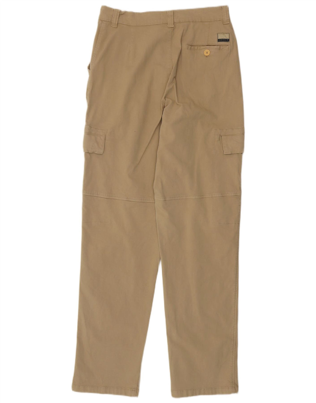 Calça cargo reta masculina Superga IT 48 médio W30 L33 algodão bege