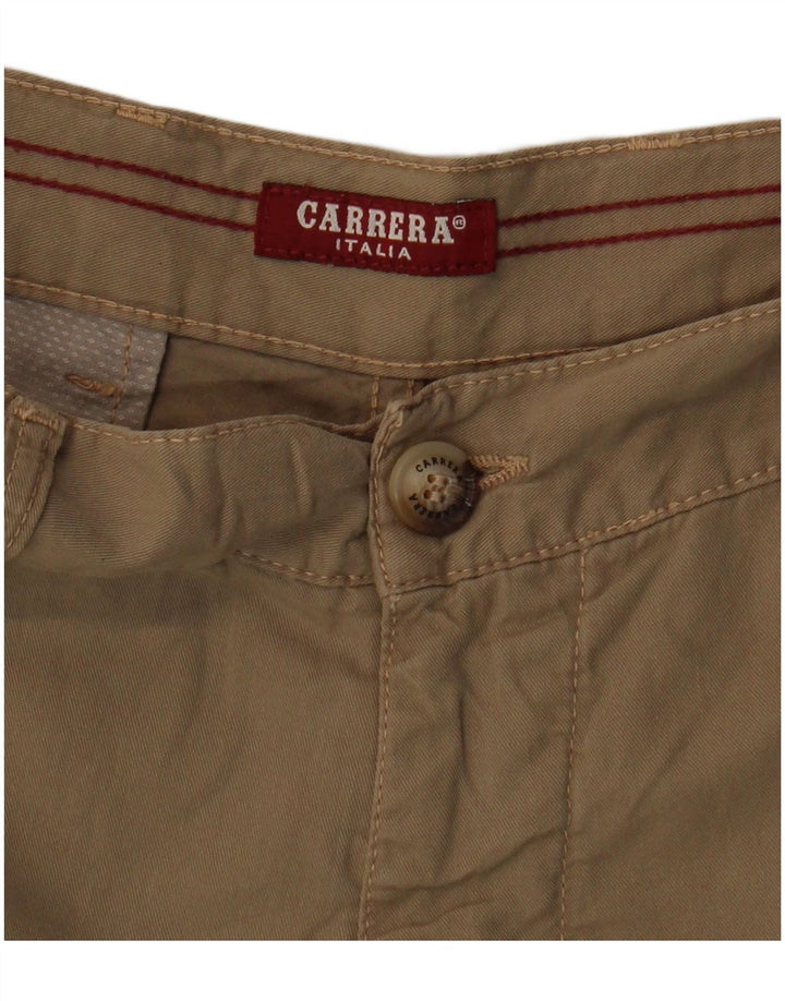 Carrera Mens Cargo Shorts W32 Médio Marrom