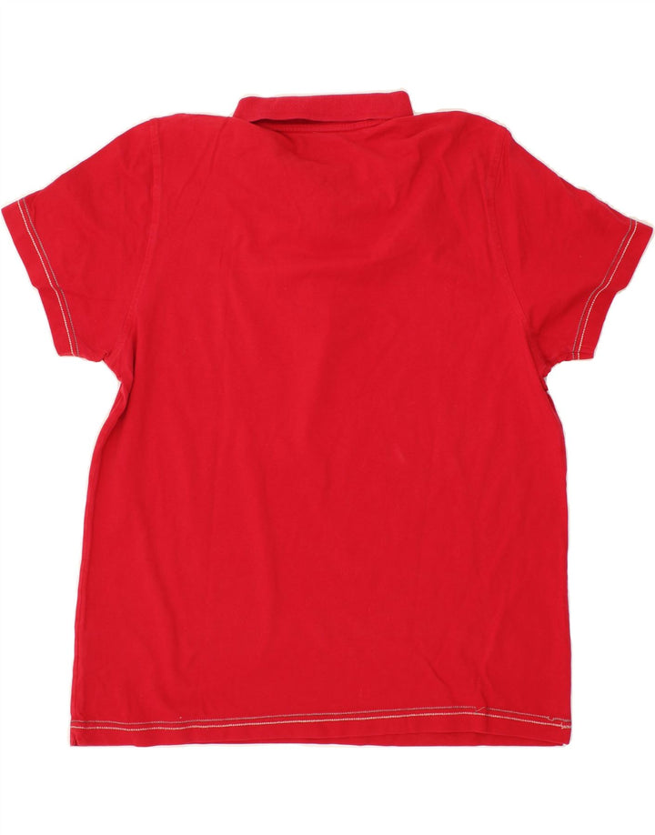 LOTTO Mens Polo Shirt 2XL Red Cotton Vintage Lotto and Second-Hand Lotto from Messina Hembry 