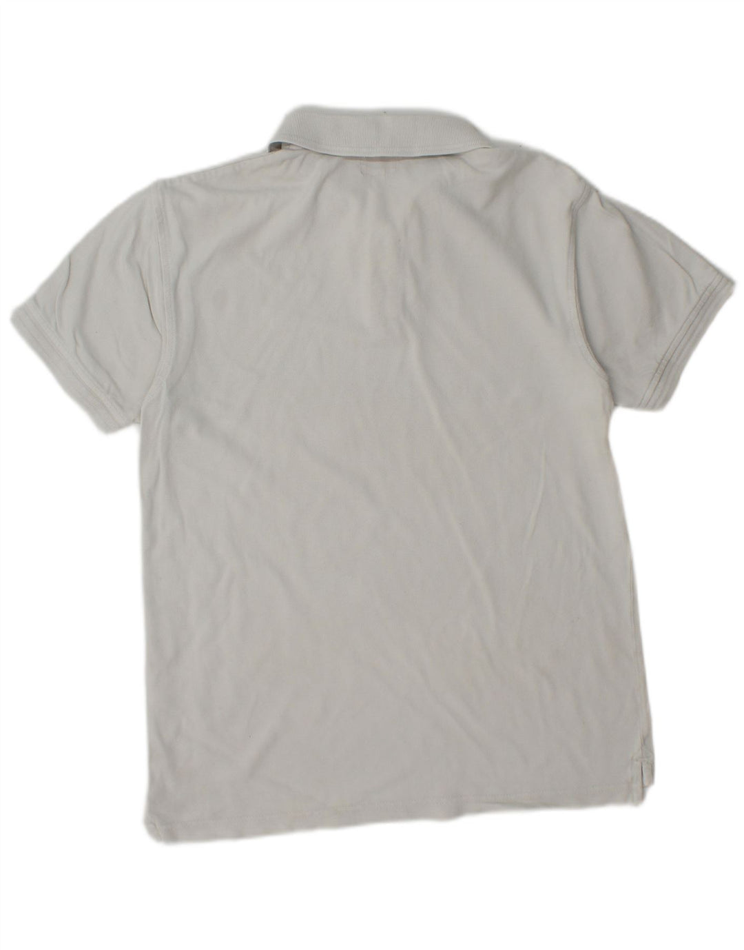 Camisa polo masculina LEVI'S pequena branca de algodão colorblock