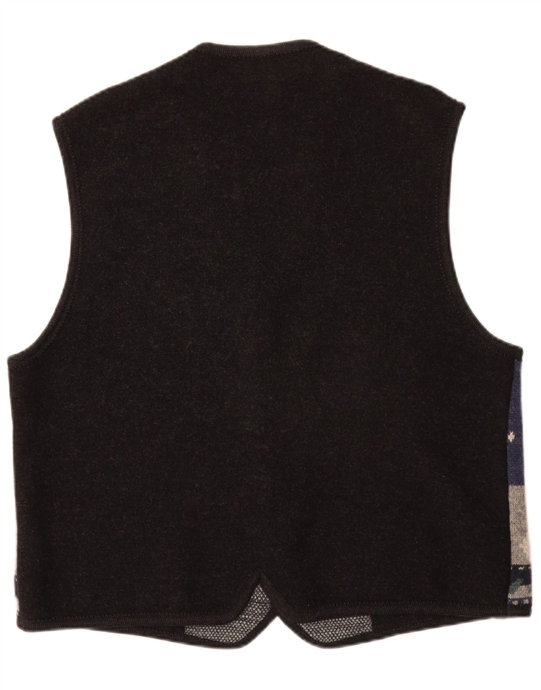 Colete masculino GIESSWEIN UK 48 Lã geométrica multicolorida média