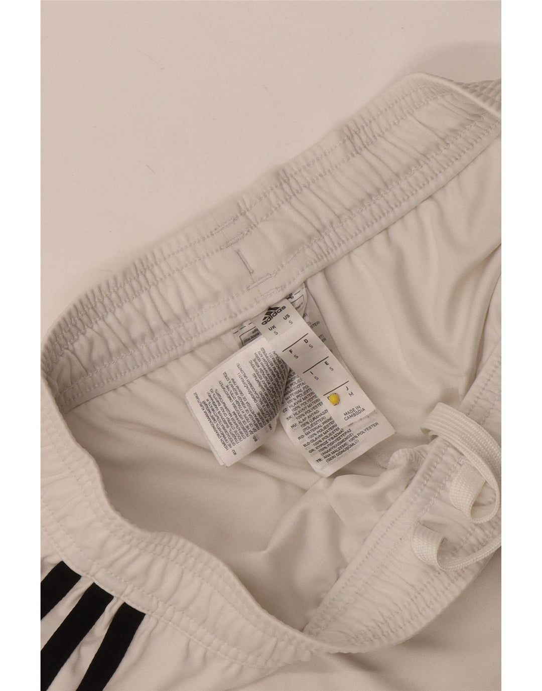 Adidas Mens Juventus Sport Shorts Pequeno Poliéster Branco