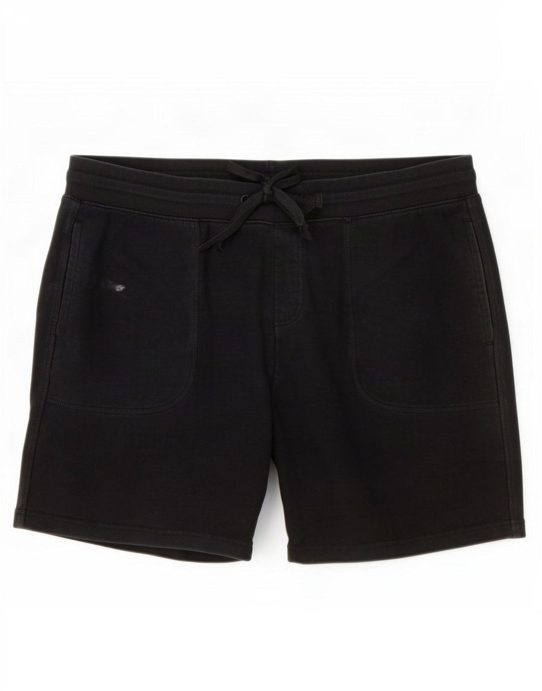 Shorts esportivos masculinos Marks & Spencer grandes de algodão preto