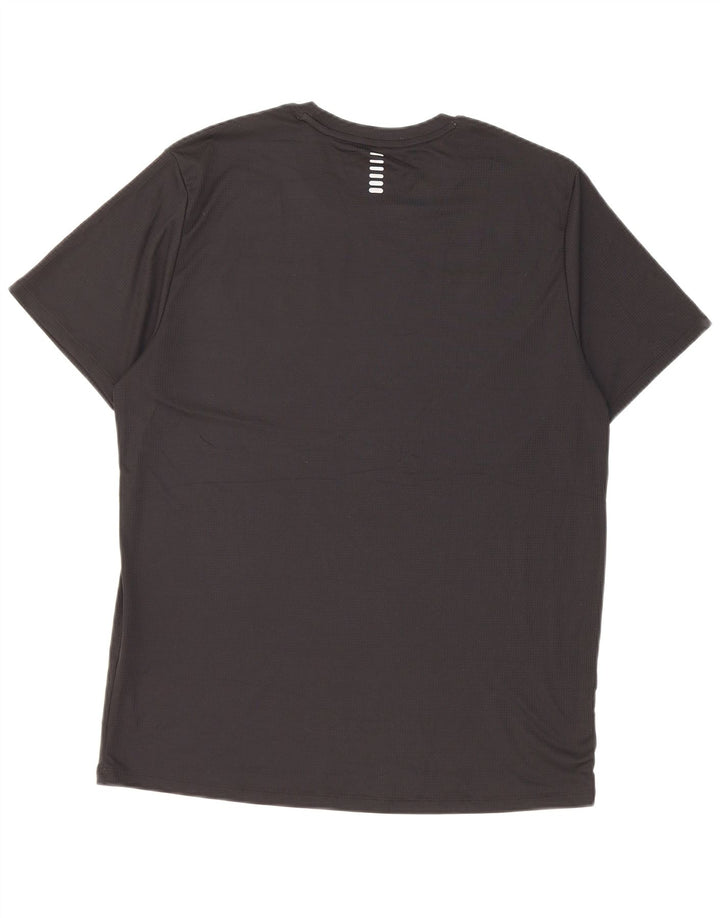 Camiseta masculina Under Armour com estampa gráfica grande poliéster preto