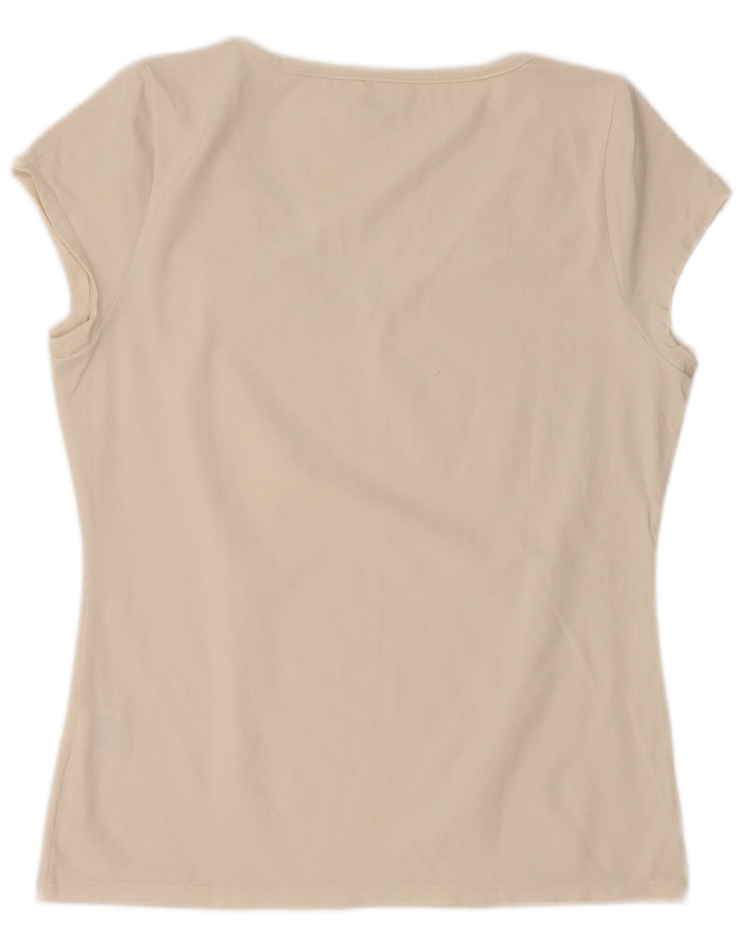 Camiseta feminina FILA UK 16 grande off white nylon
