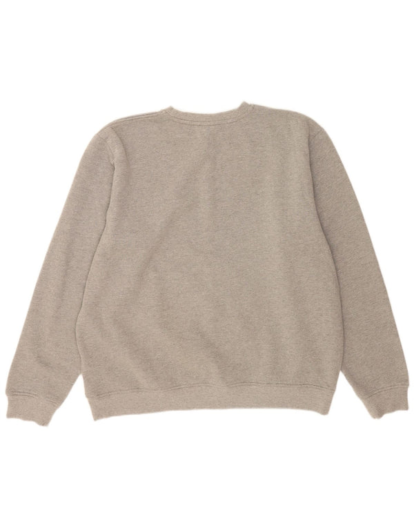 Kappa moletom masculino jumper 2XL algodão cinza