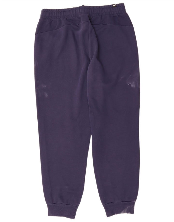 Calça de treino masculina PUMA Joggers grande azul marinho