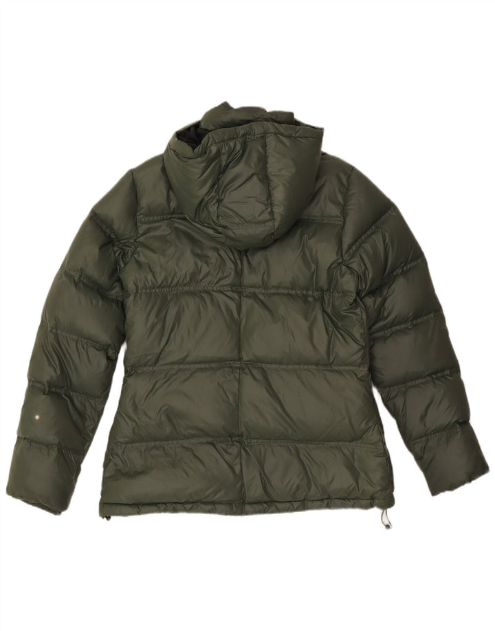 Jaqueta acolchoada com capuz feminina North Sails UK 14 verde médio