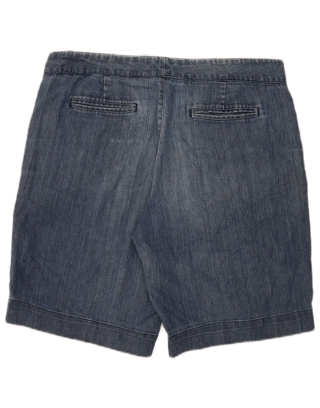 Shorts jeans feminino Dockers US 14 XL W36 algodão azul