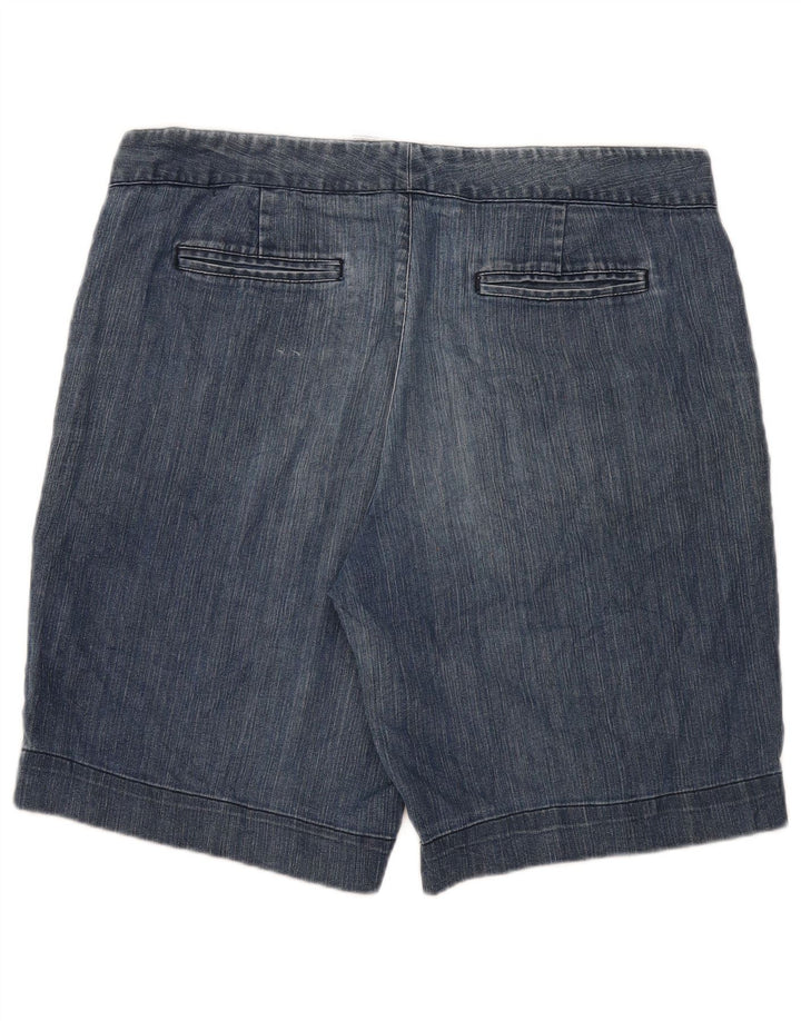 Shorts jeans feminino Dockers US 14 XL W36 algodão azul
