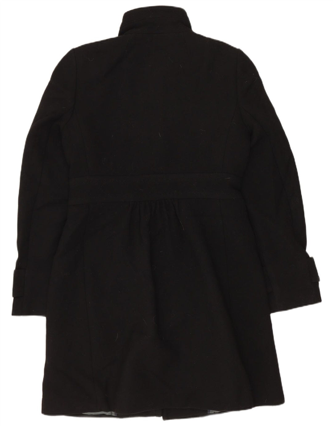 Sobretudo feminino J. CREW US 2 XS preto nylon