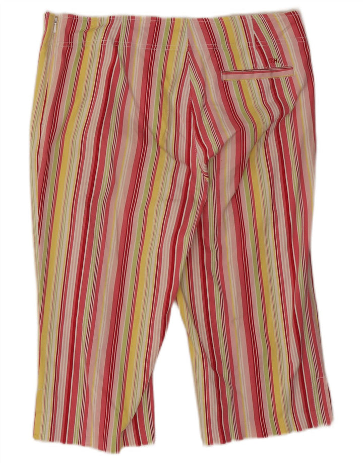 Bermuda feminina TOMMY HILFIGER W30 média listrada multicolorida