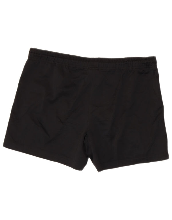 Shorts esportivos femininos Adidas UK 14 grande poliéster preto