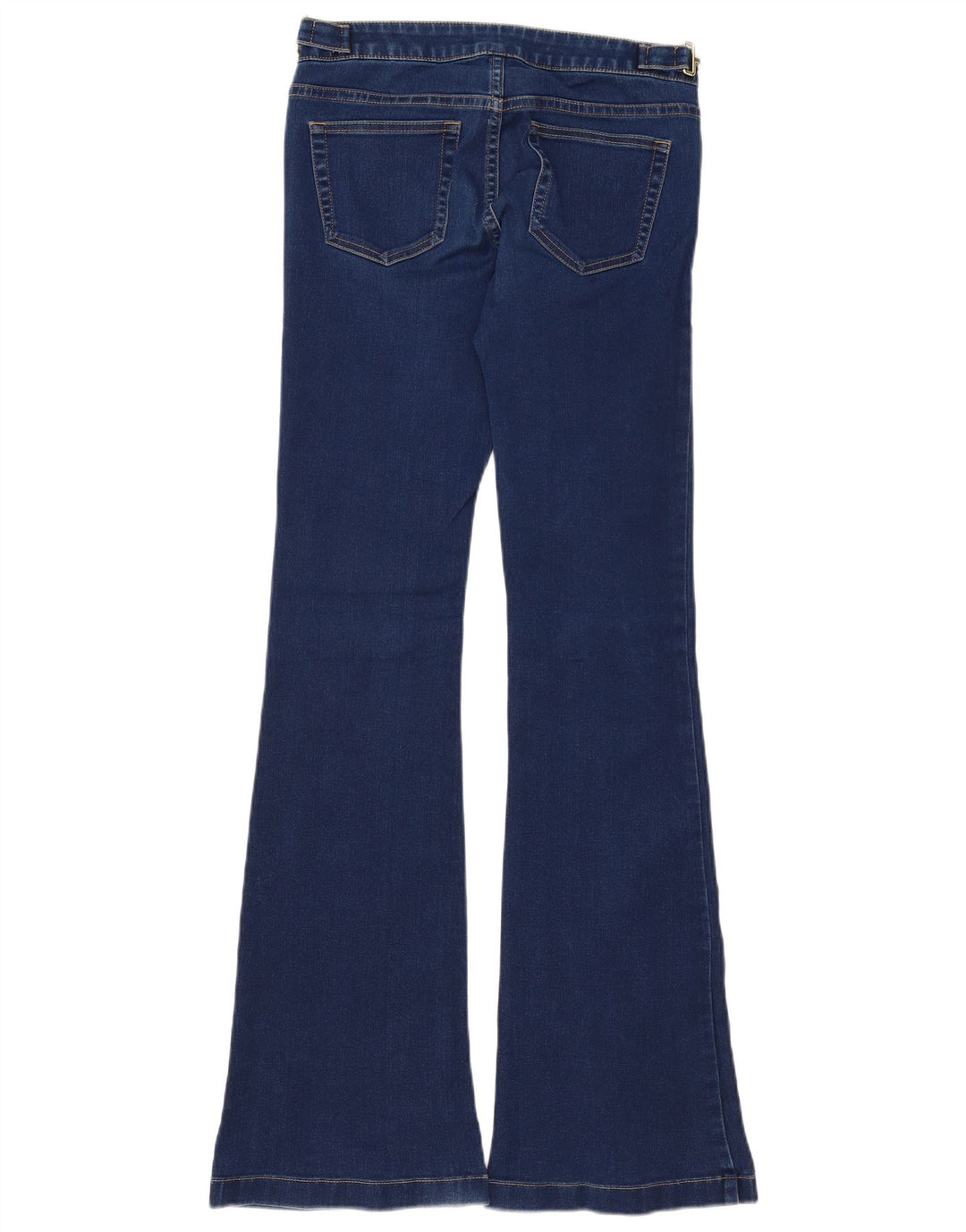 Jeans feminino MICHAEL KORS queimado US 4 pequeno W27 L34 algodão azul marinho