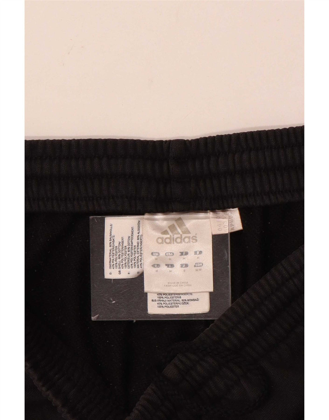 Calça Adidas Mens Treino Médio Algodão Preto