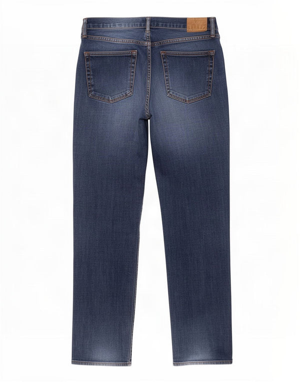 Jeans retos masculinos Gap W30 L30 algodão azul marinho