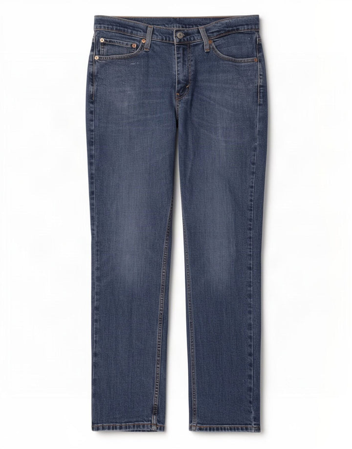 Levi's Masculino 511 Slim Jeans W32 L32 Azul Algodão