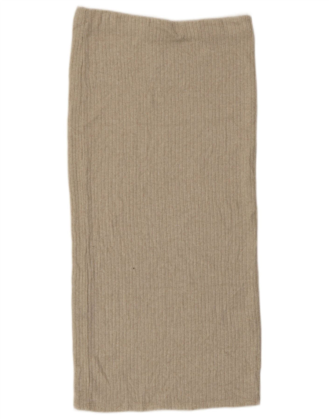 Saia midi feminina de cintura alta ZARA grande W30 viscose cinza