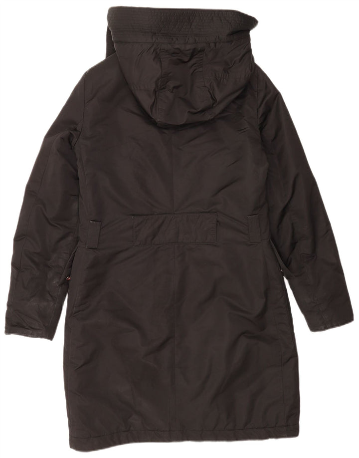 Casaco feminino acolchoado com capuz PEUTEREY IT 42 poliéster preto médio