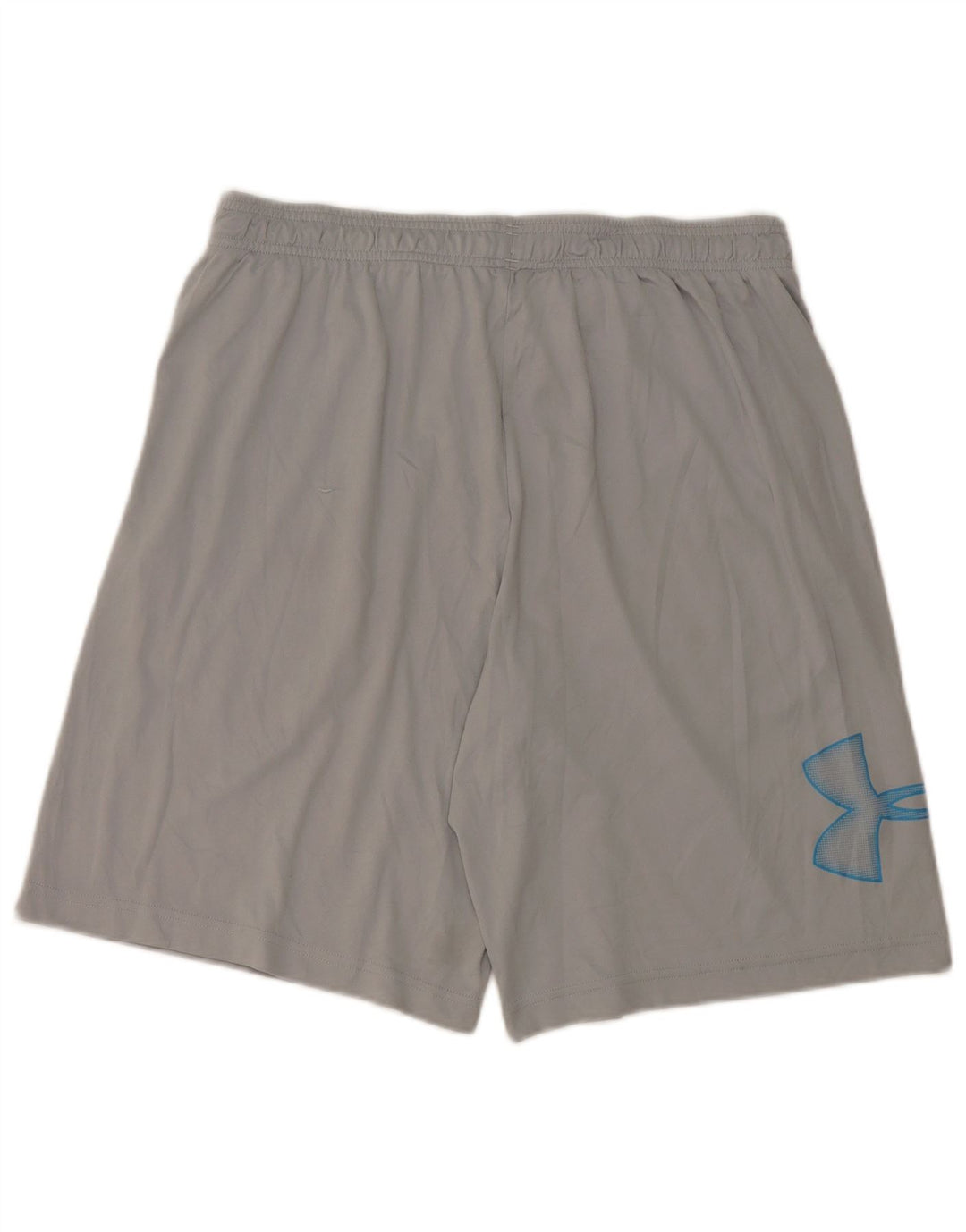 UNDER ARMOUR Mens Heat Gear Graphic Sport Shorts Grande Poliéster Cinza