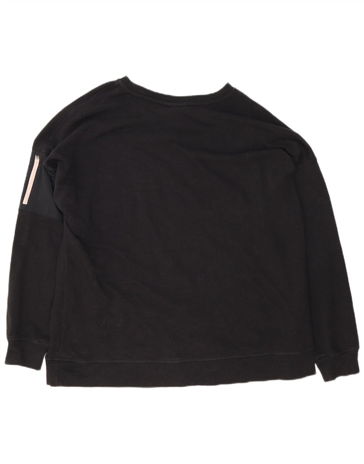 Reebok Mens Graphic Moletom Jumper XL Preto