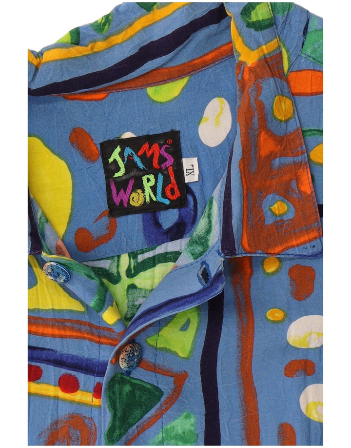 Camisa masculina de manga curta JAMS WORLD XL multicolorida floral