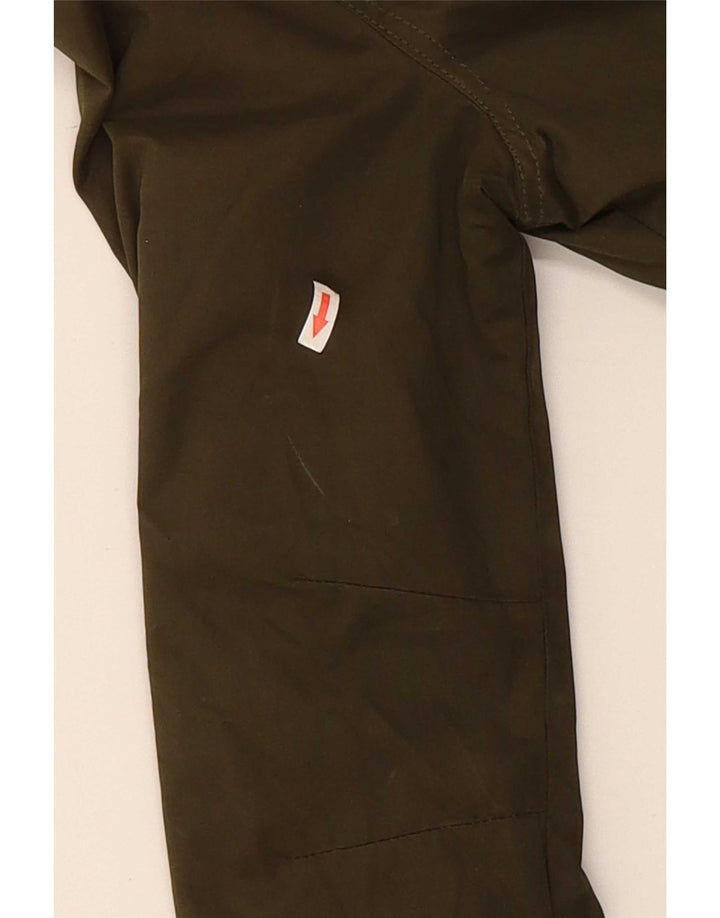 Jaqueta Parka com capuz feminina Superdry UK 14 grande poliéster verde