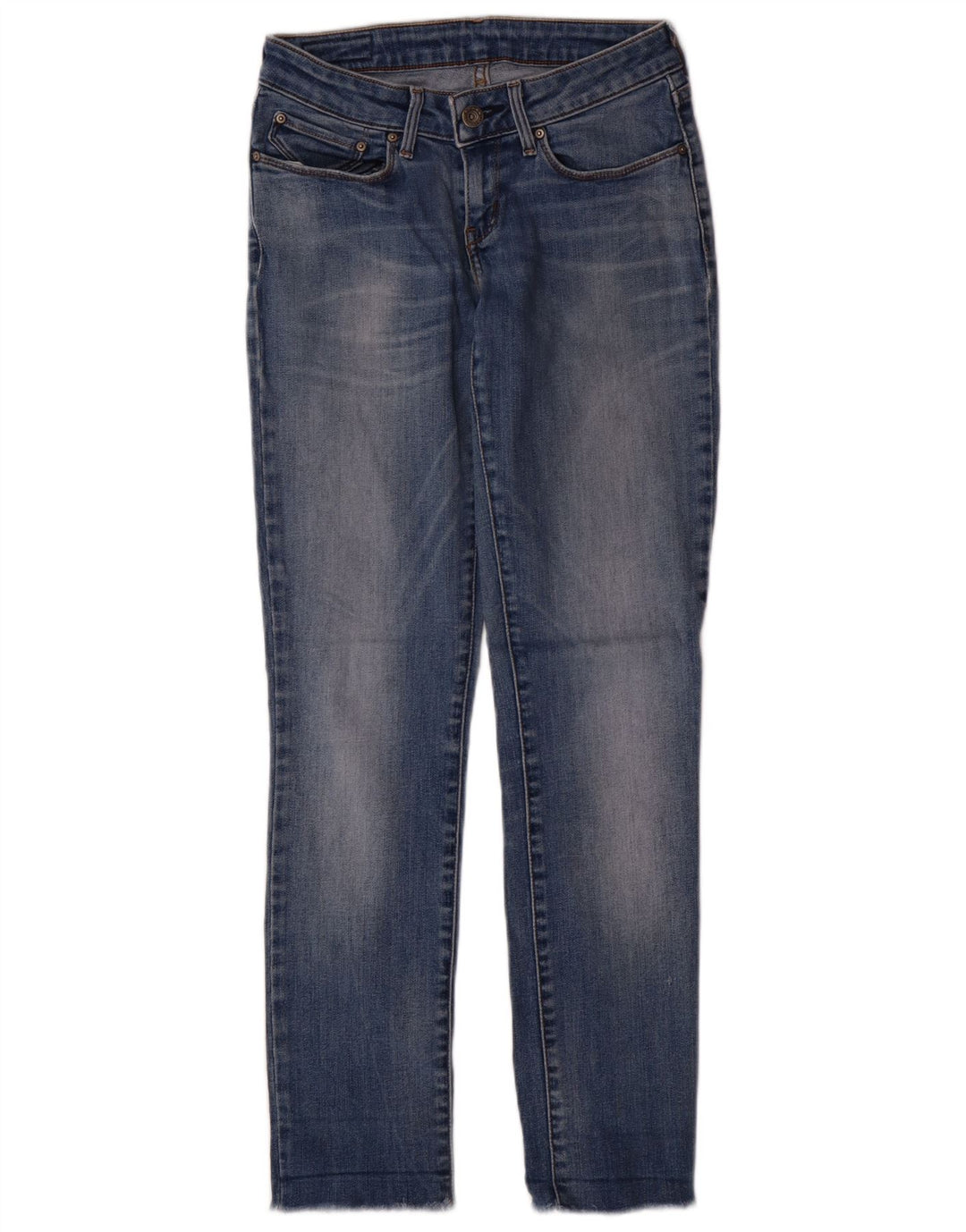 Jeans slim feminino LEVI'S W27 L28 algodão azul