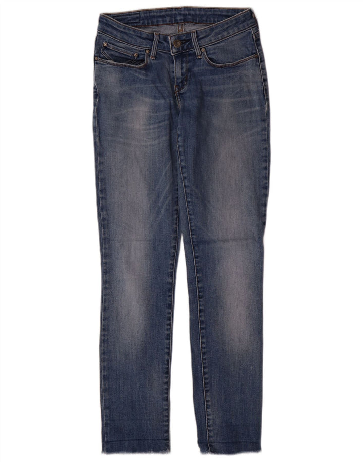 Jeans slim feminino LEVI'S W27 L28 algodão azul