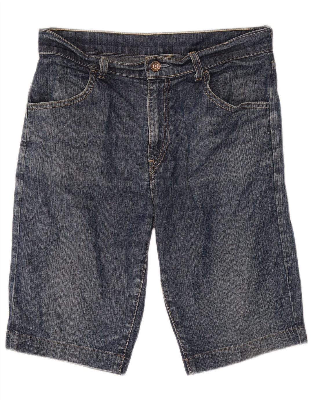 LEVI'S Shorts jeans masculino W31 algodão azul médio