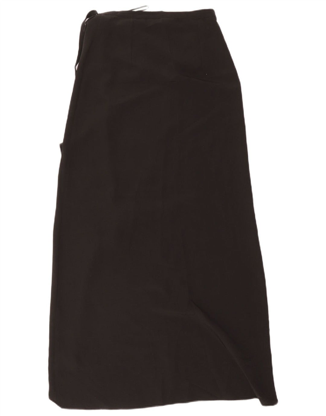 Saia maxi feminina Topshop UK 8 pequena W26 poliéster preto