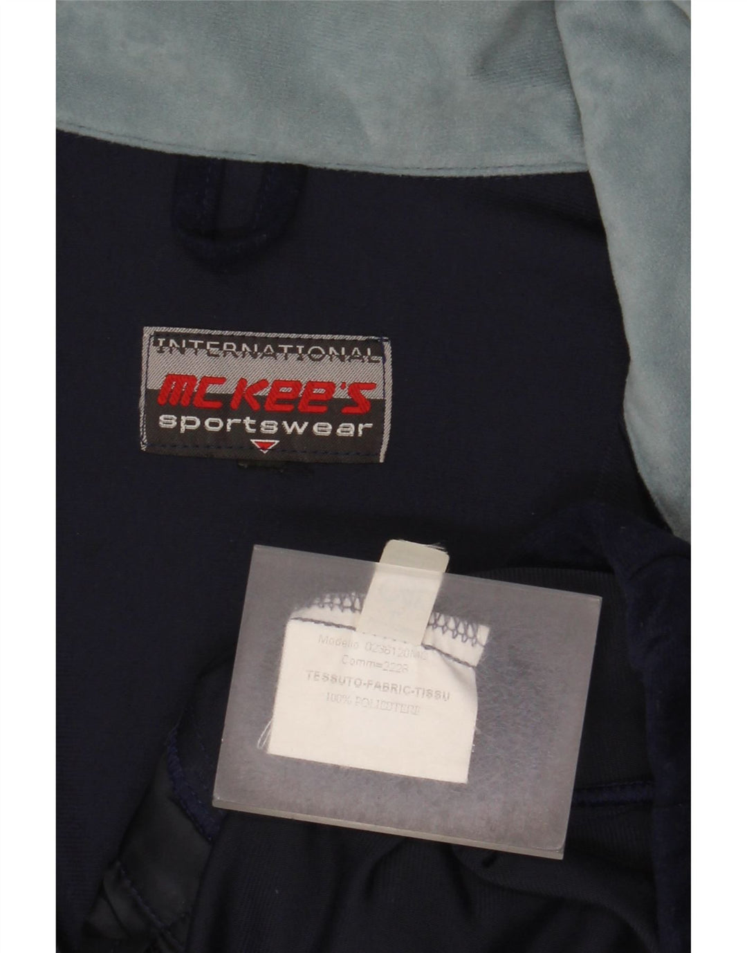Colete masculino MC Kee UK 42 XL azul marinho poliéster