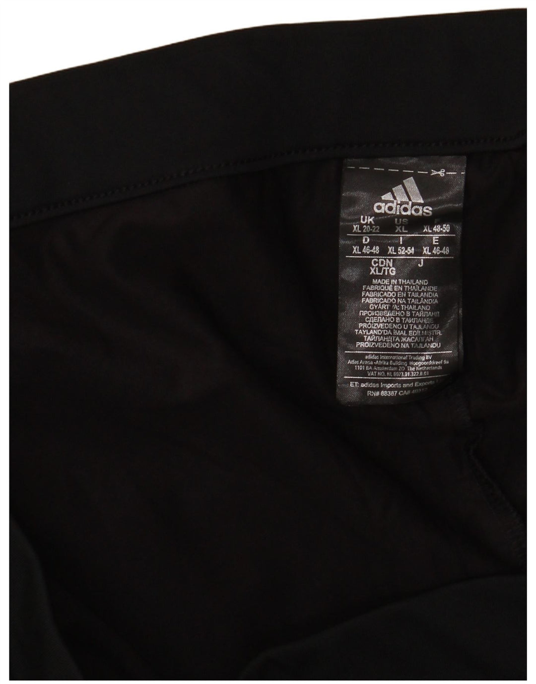 ADIDAS Mulher Climalite Skort UK 20/22 XL Preto Poliéster