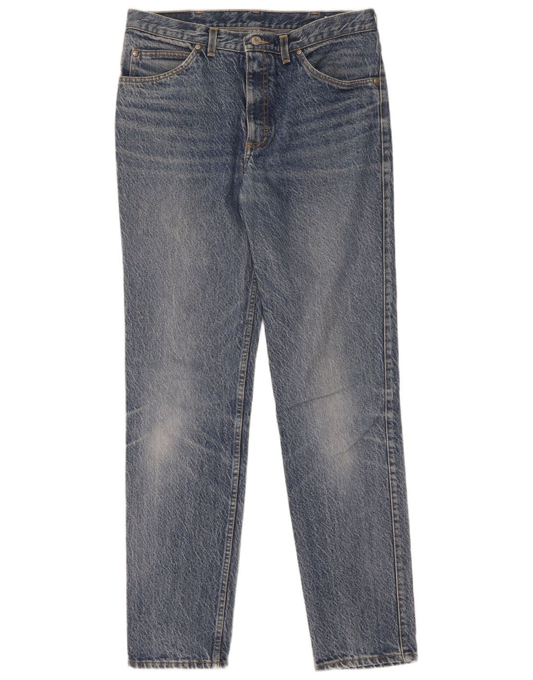 Mustang Mens Slim Jeans W36 L34 Azul Algodão