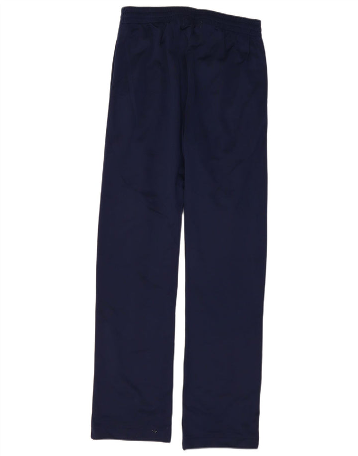 Calça de treino masculina Kappa pequena azul marinho poliéster