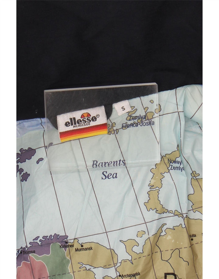 Jaqueta bomber masculina Ellesse UK 36 pequena azul marinho