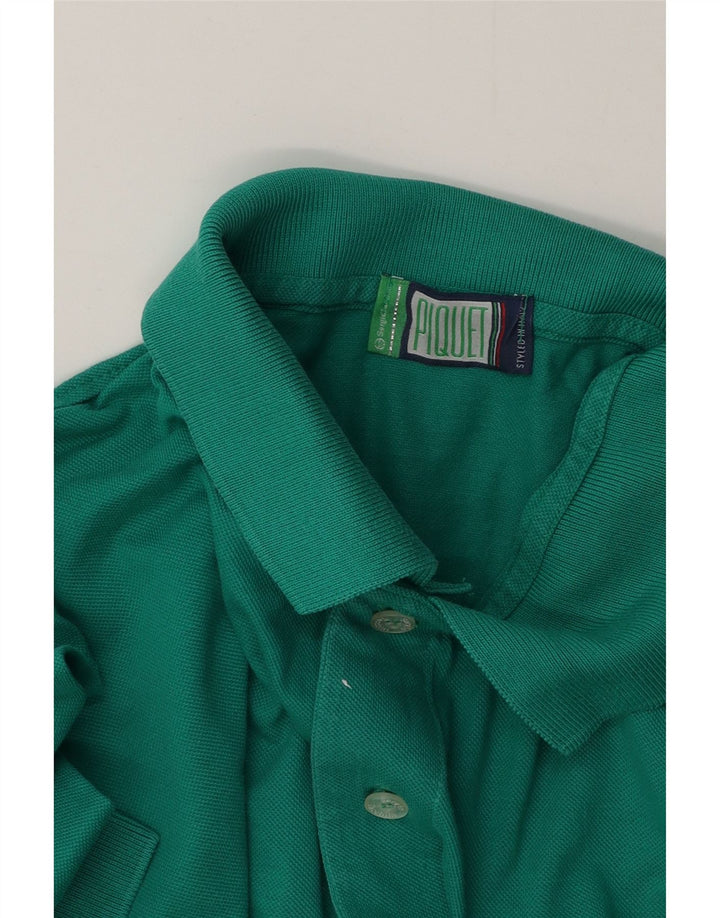 Camisa polo masculina Sergio Tacchini verde médio