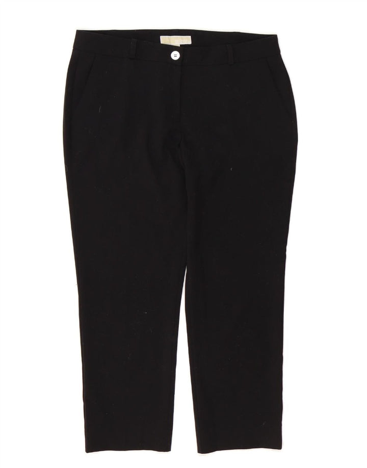 MICHAEL KORS Womens Slim Capri Trousers US 6 Medium W34 L24 Black Vintage Michael Kors and Second-Hand Michael Kors from Messina Hembry 