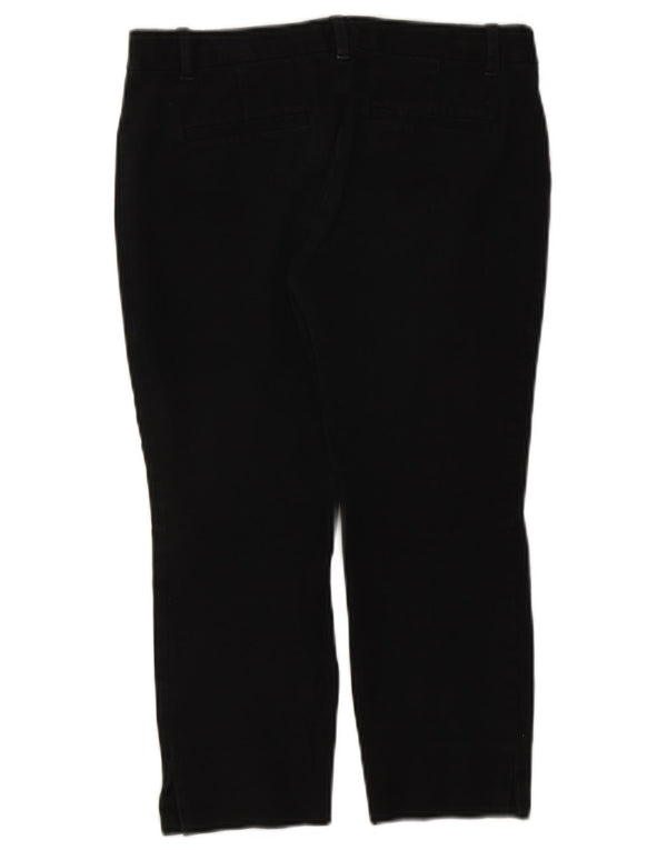 Gap Womens Petite Crop Skinny Jeans EU 6 Médio W28 L21 Algodão Preto