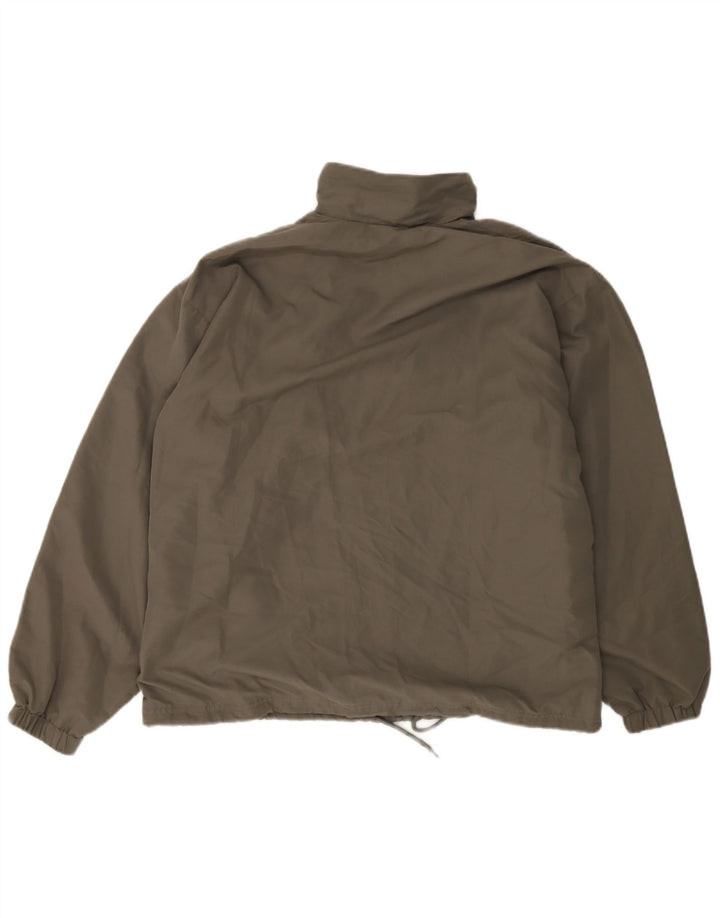 Reebok Mens Tracksuit Top Jacket Médio Verde Colorblock Poliéster