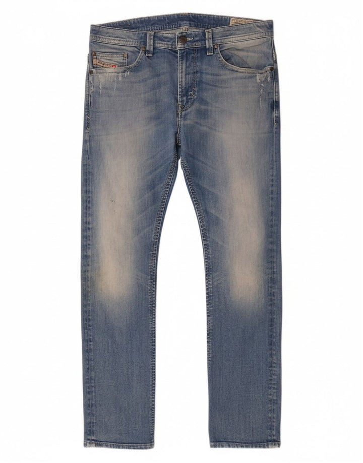 Diesel Masculino Thavar Slim Jeans W34 L32 Azul Algodão