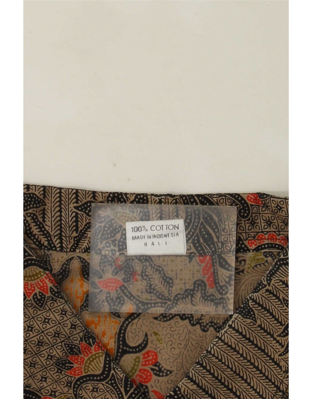 Alit Astika Camisa masculina de manga curta com padrão abstrato 5XL multicolorida