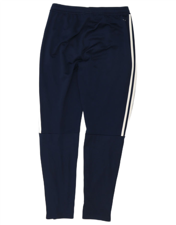 Calça de treino masculina Adidas médio azul marinho poliéster