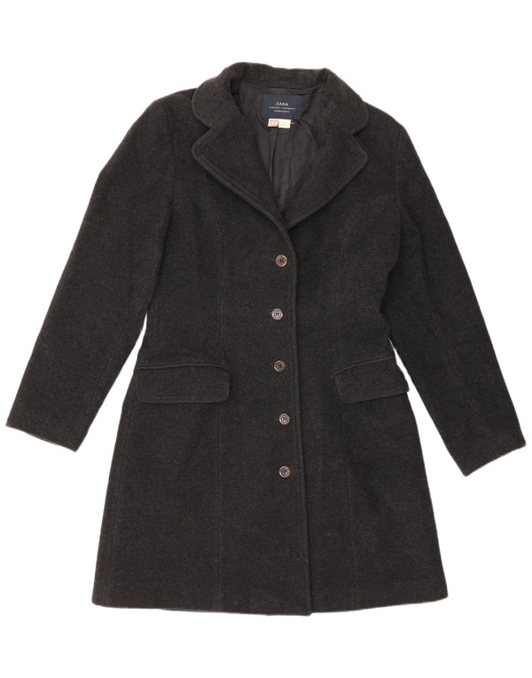 Sobretudo feminino Zara EU 40 cinza médio